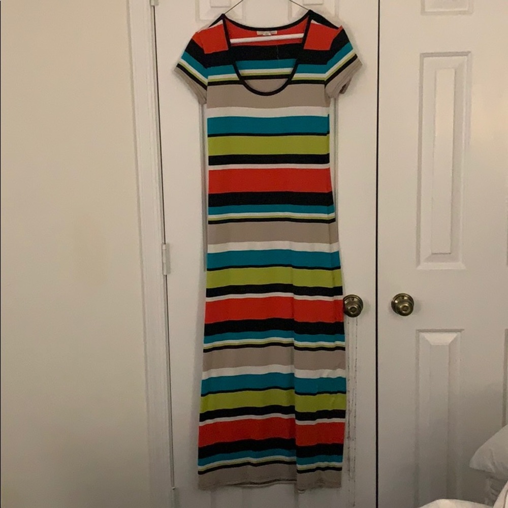 Vibrant maxi dress